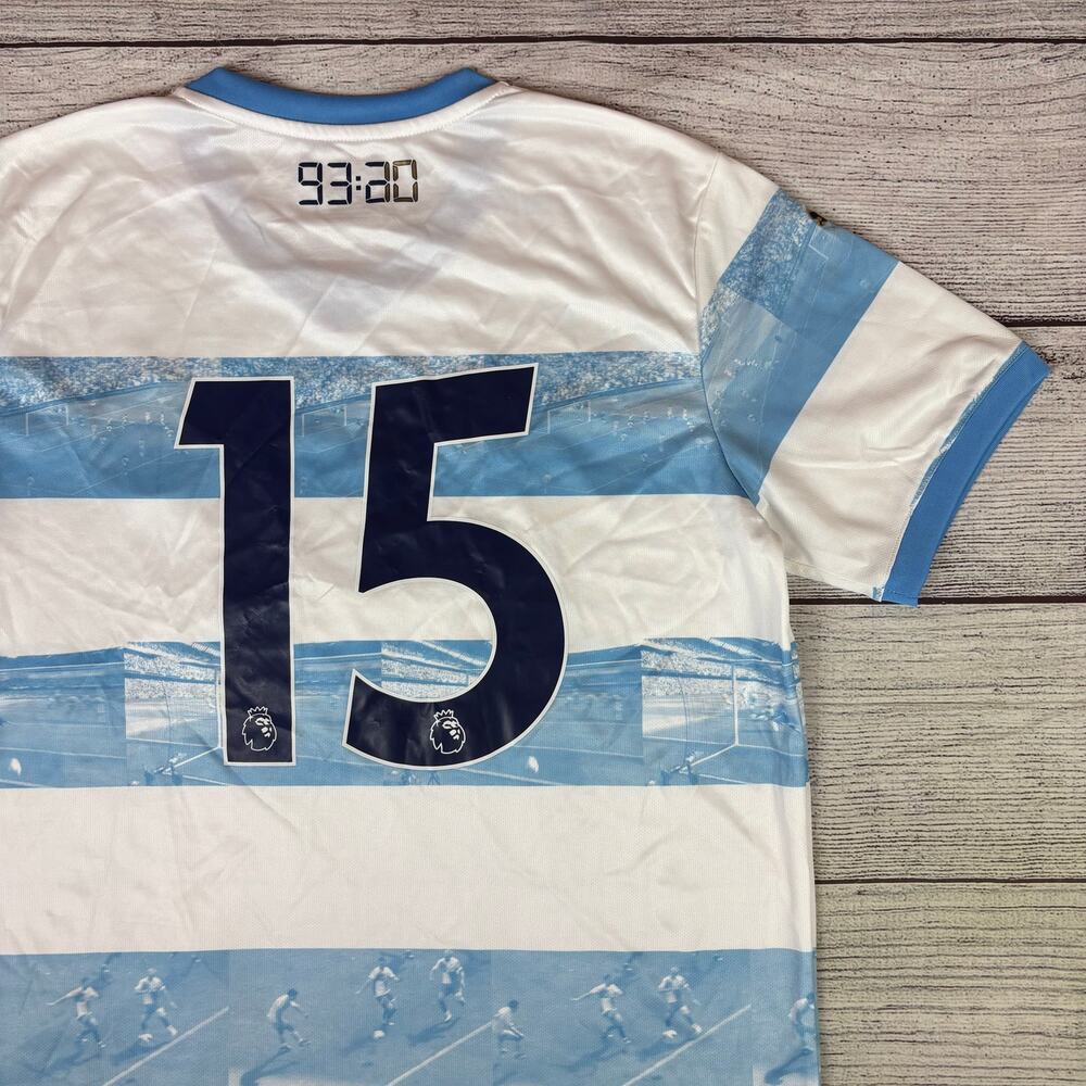 Puma Manchester City #15 Striped Soccer Jersey - Picture 4 of 9